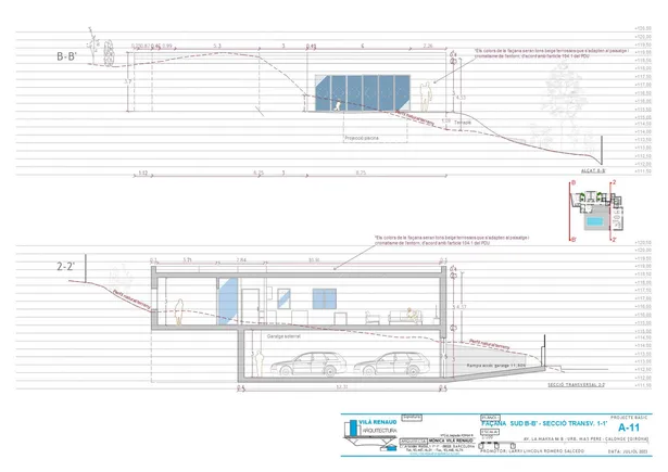MAS PERE B - Habitatge Unifamiliar d´Obra Nova amb Piscina