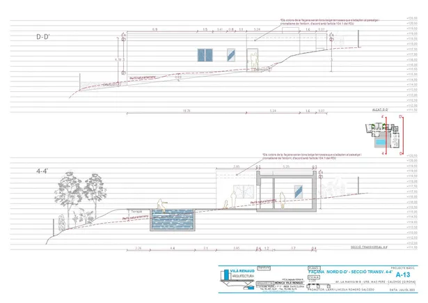MAS PERE B - Habitatge Unifamiliar d´Obra Nova amb Piscina