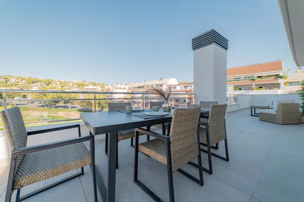 Àtic duplex de luxe amb vistes panoràmiques