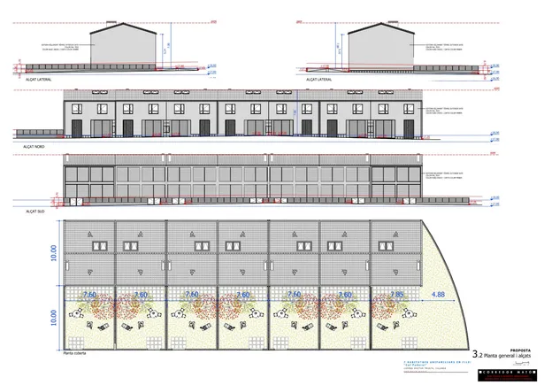 7 CASAS DE OBRA NUEVA CON JARDÍN Y PARKING EN CALONGE