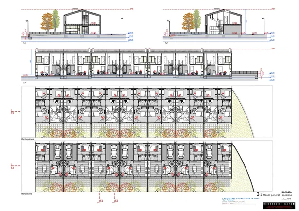 7 CASAS DE OBRA NUEVA CON JARDÍN Y PARKING EN CALONGE
