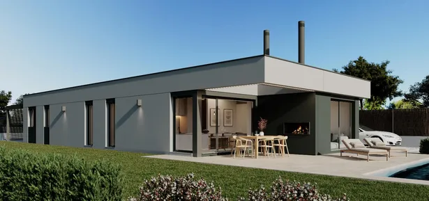 Ville en vente á L' Ametlla Del Valles, avec 173 m2, 4 chambres et 2 salles de bain, Piscine,