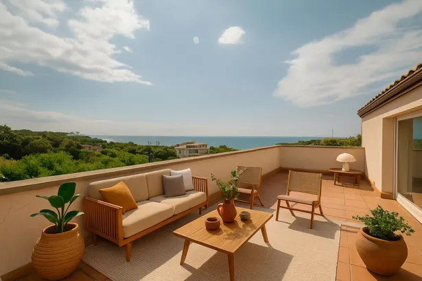 Vivir a un paso del mar en Canet. Espacio, luz y vistas que enganchan
