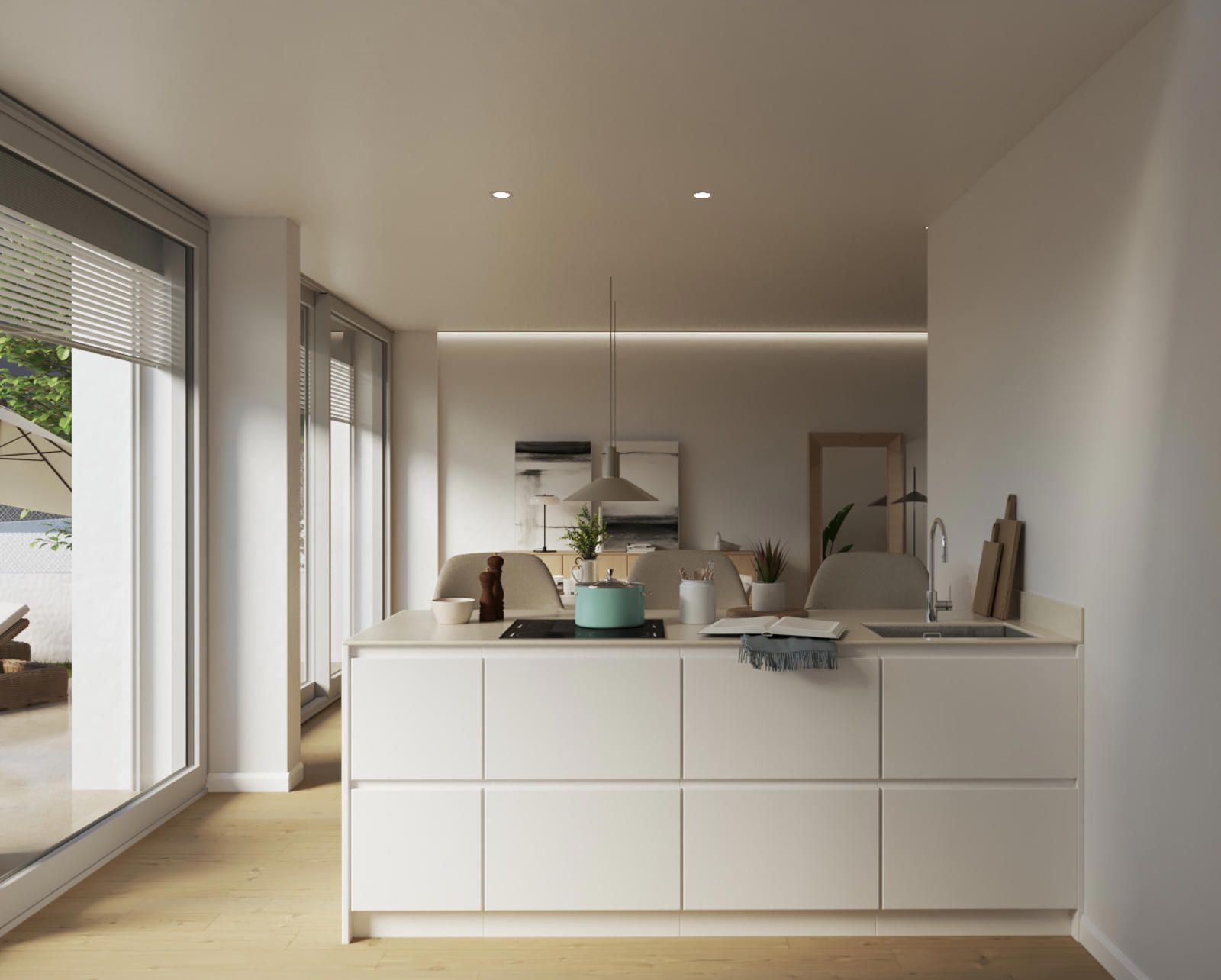 8 CASAS DE OBRA NUEVA CON JARDÍN Y PARKING EN CALONGE