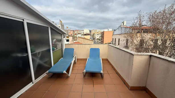 Exclusiu tríplex amb gran pati en el cor de Mataró