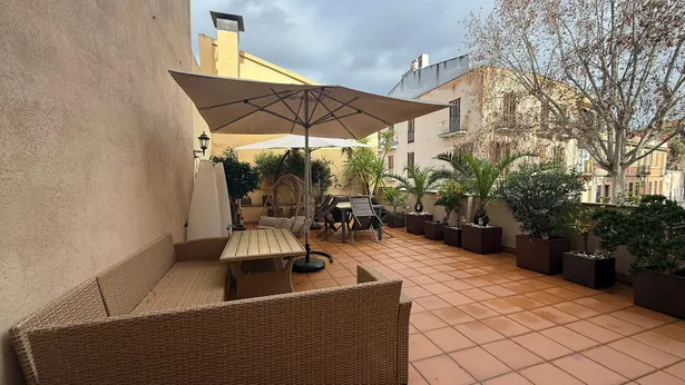 Exclusiu tríplex amb gran pati en el cor de Mataró