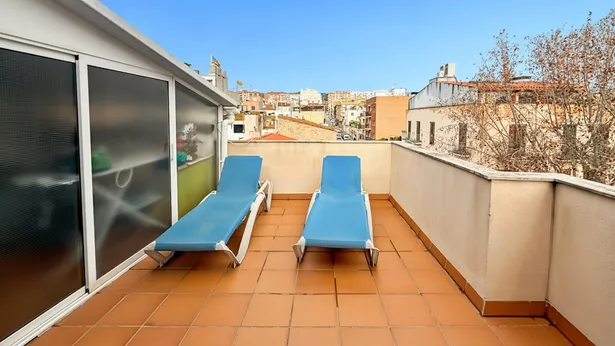 Exclusiu tríplex amb gran pati en el cor de Mataró