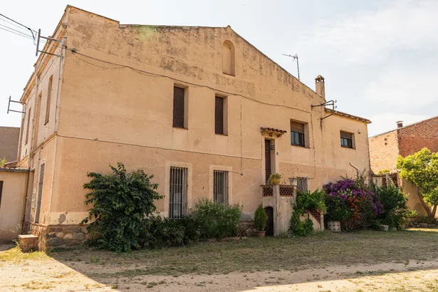 Masia en el centro de La Garriga.