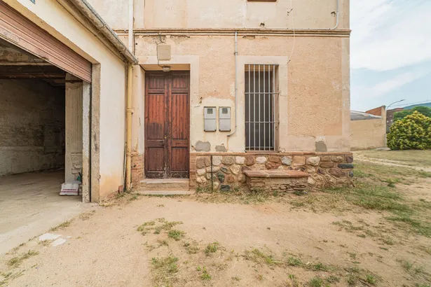Masia en el centro de La Garriga.