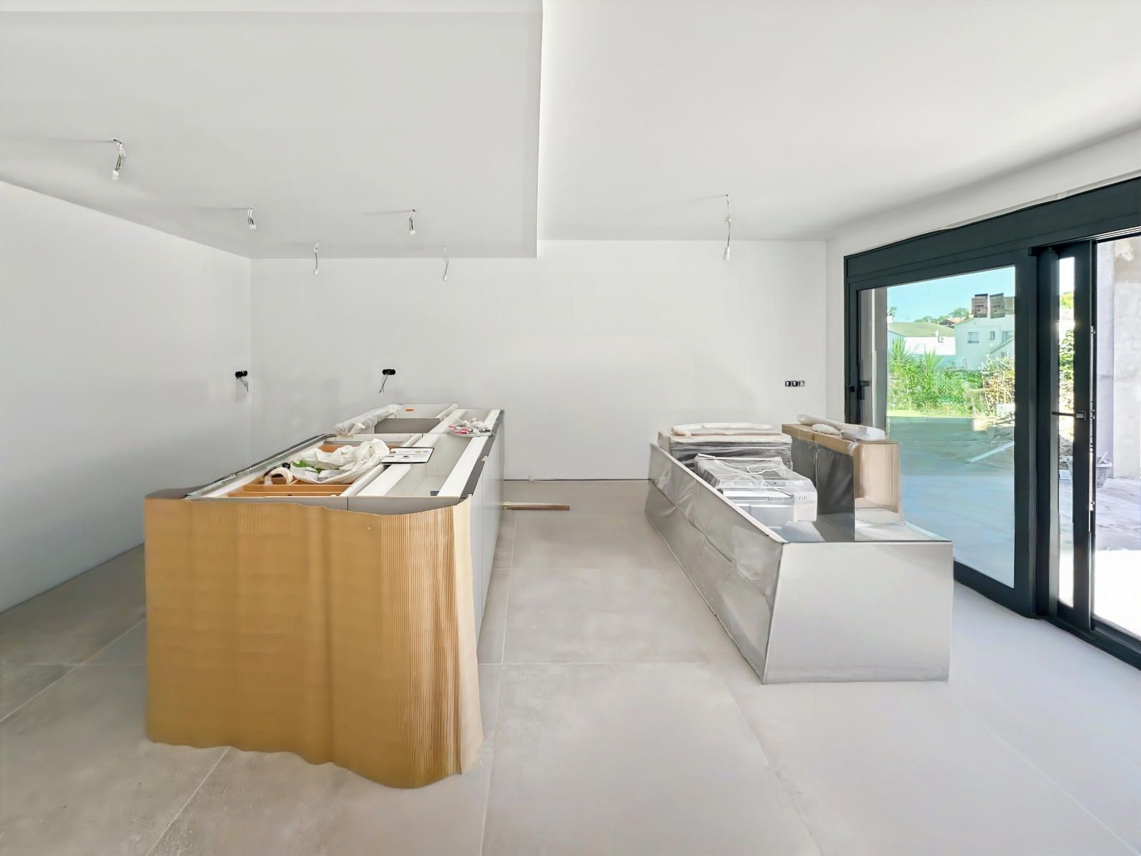 Moderna vivienda de nueva construcción con piscina privada y alta eficiencia energética