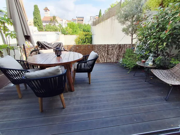 Terraza en Mataró centro