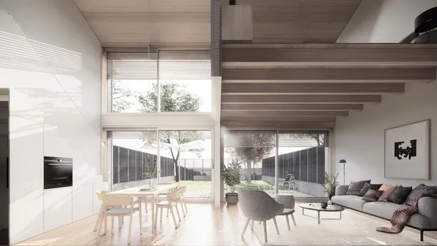 7 CASAS DE OBRA NUEVA CON JARDÍN Y PARKING EN CALONGE