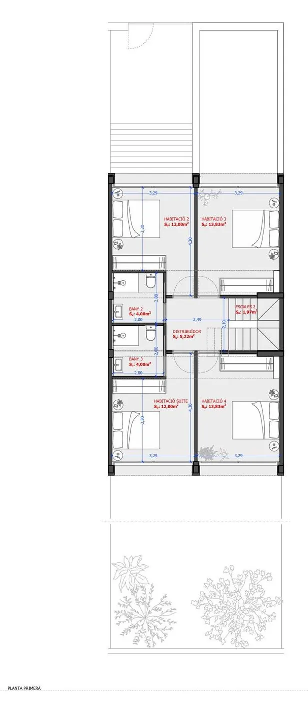 9 CASAS DE OBRA NUEVA CON JARDÍN Y PARKING EN CALONGE