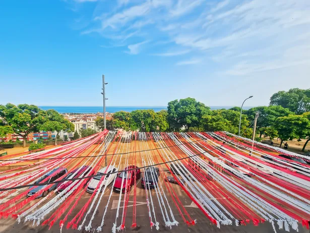 Piso independiente con gran terraza en Mataró