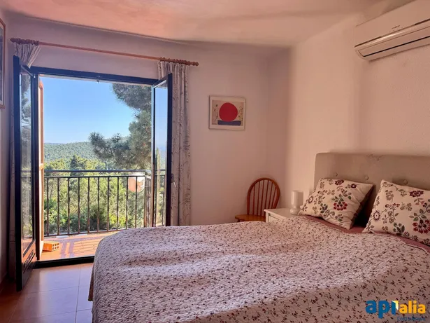 Finca rústica con vistas al mar en Lloret de Mar