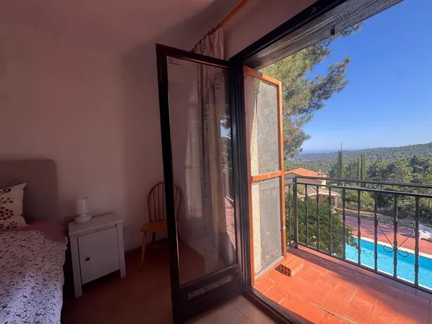 Finca rústica con vistas al mar en Lloret de Mar