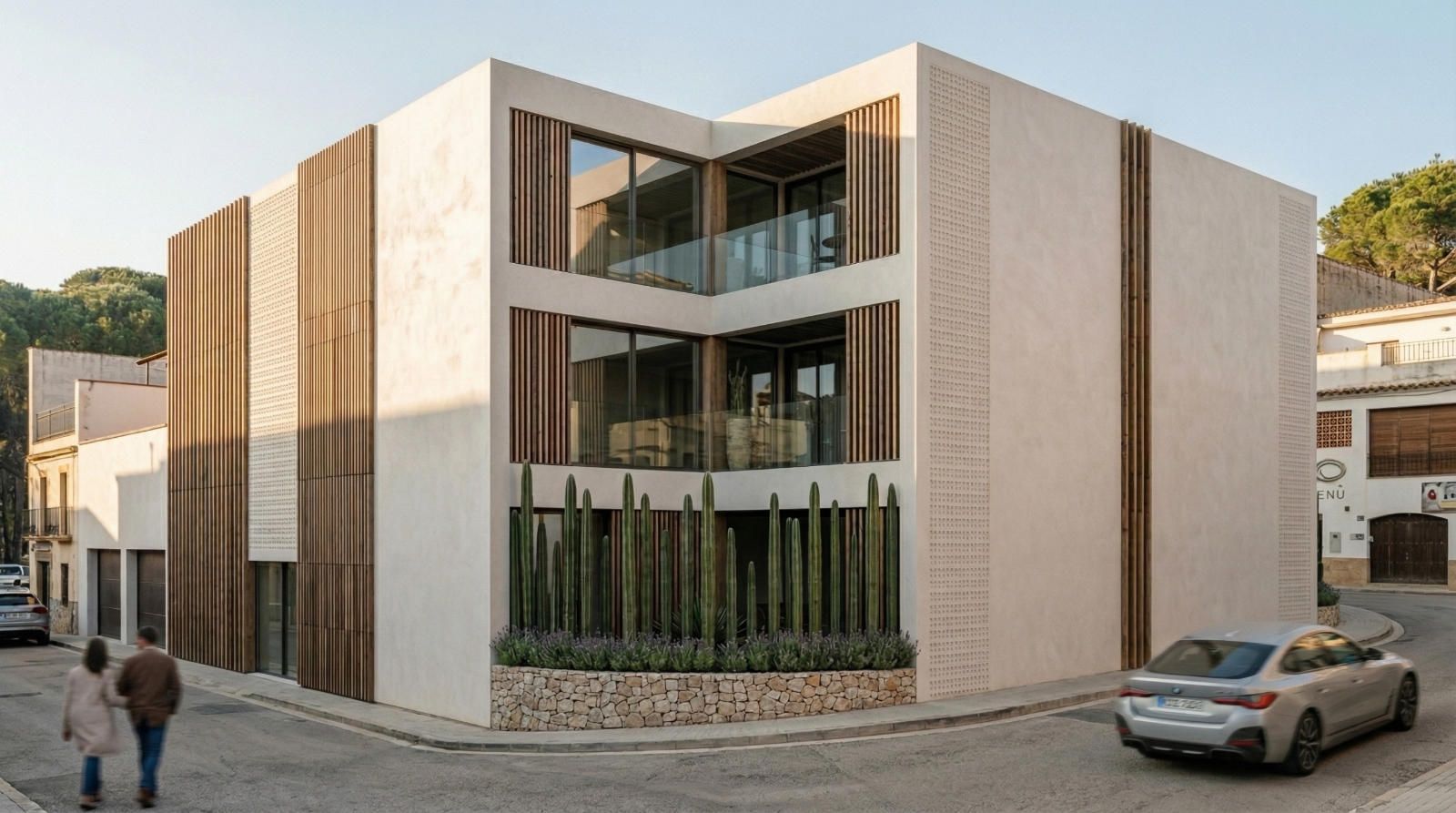 Venta de apartamento de obra nueva con piscina en Tamariu