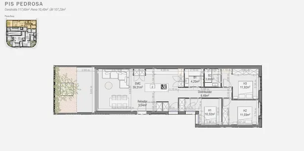 Venta de apartamento de obra nueva con piscina en Tamariu