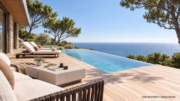 Exclusive Newly Built Villa with Sea Views in Tamariu, Just 500 Metres from Aigua Xelida Cove