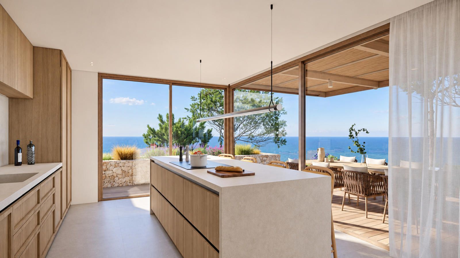 Exclusive Newly Built Villa with Sea Views in Tamariu, Just 500 Metres from Aigua Xelida Cove
