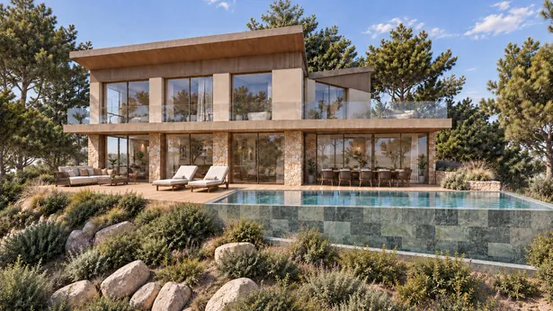 Exclusive Newly Built Villa with Sea Views in Tamariu, Just 500 Metres from Aigua Xelida Cove