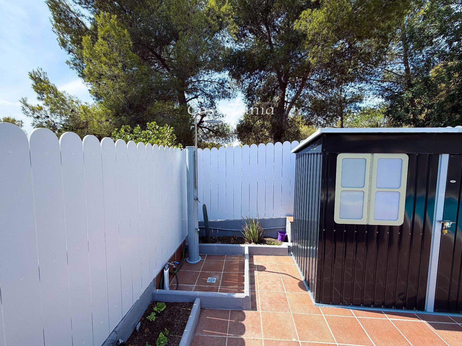 Exterior/Jardín - Chalet de 6 hab. con piscina y placas solares