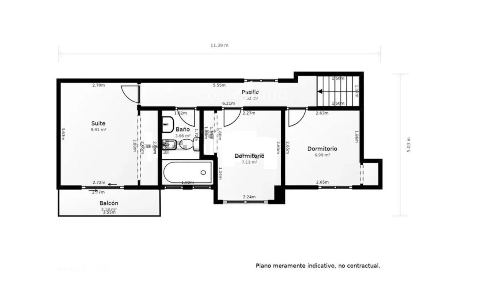 Plano - Chalet de 6 hab. con piscina y placas solares