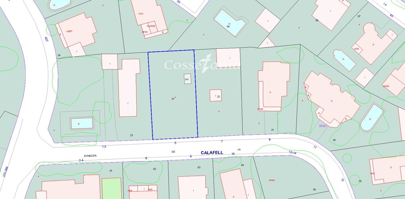 VENTA DE PARCELA EN SEGUR DE CALAFELL . CERCA DE SERVICIOS Y A TAN SOLO 650 MTS DE LA PLAYA