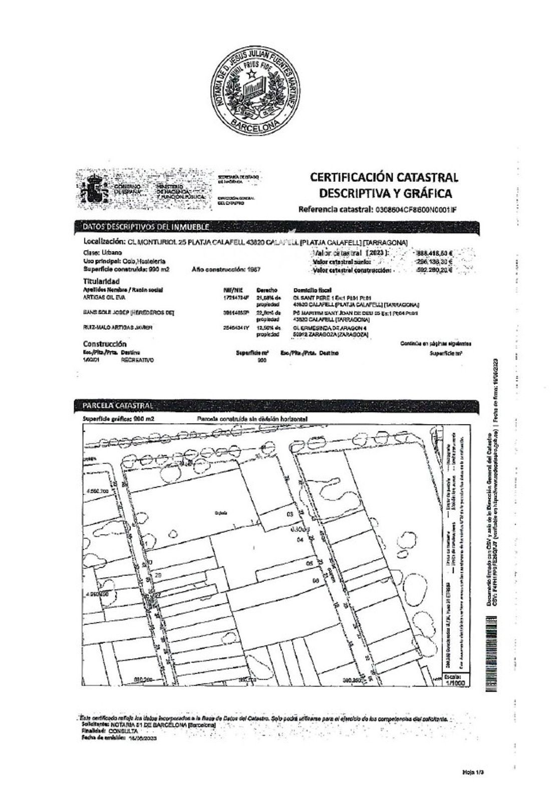 Parcela urbana en venta en Calafell, Tarragona - Foto 9