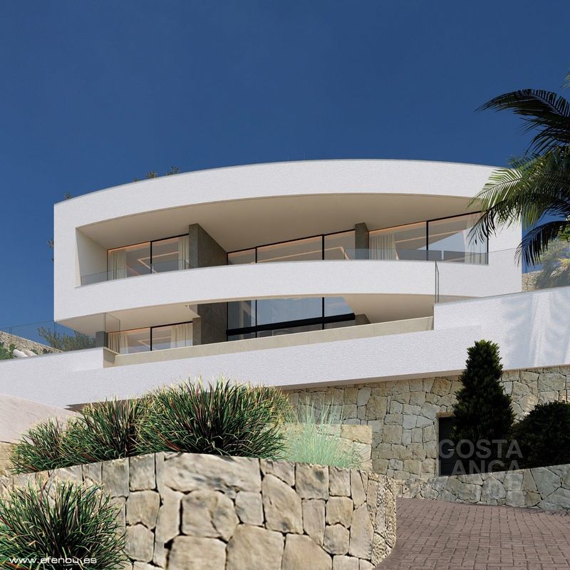 Chalet Independiente en venta Calp/Calpe, Alicante. Ref: 1111. COSTABLANCA TOP 