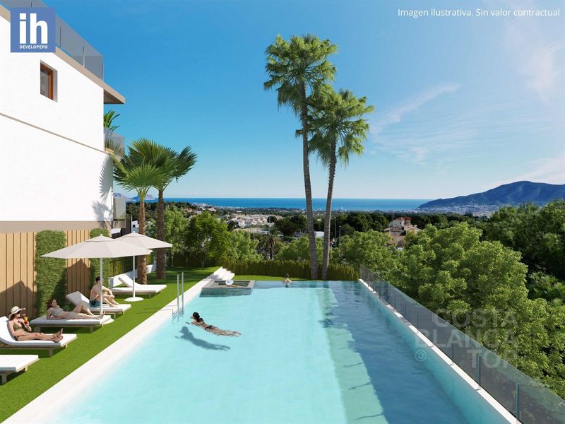 Adosado en venta La Nucia, Alicante. Ref: 1456. COSTABLANCA TOP 