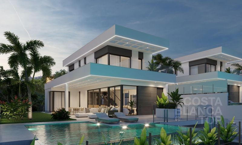 Adosado en venta Finestrat, Alicante. Ref: 1560. COSTABLANCA TOP 