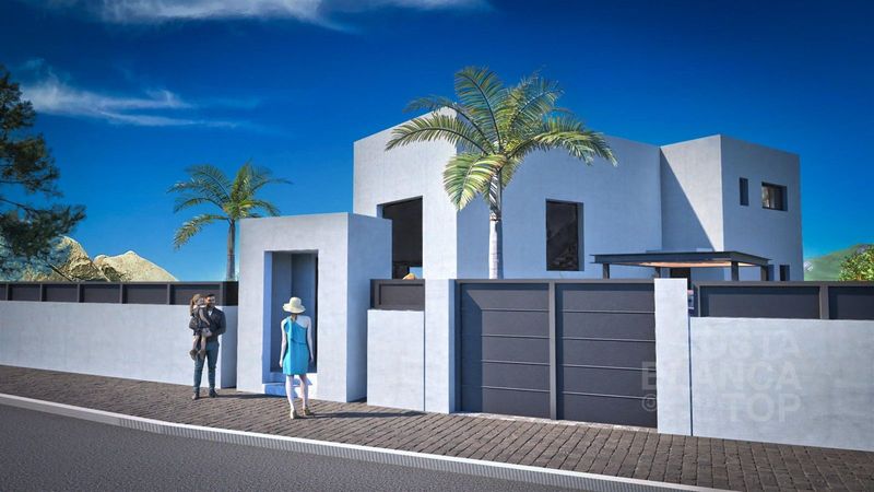 Chalet Independiente en venta La Nucia, Alicante. Ref: 1966. COSTABLANCA TOP 