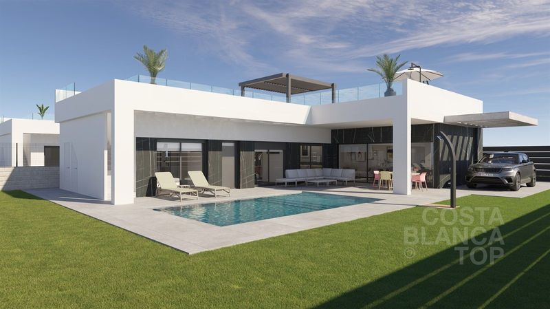 Chalet Independiente en venta Algorfa, Alicante. Ref: 1994. COSTABLANCA TOP 