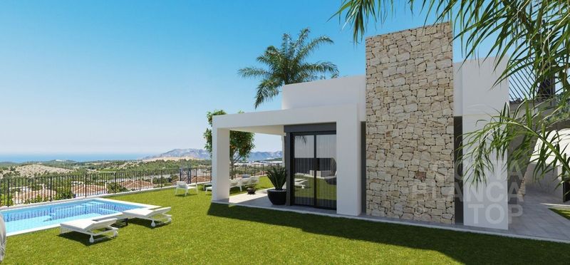 Chalet Independiente en venta Polop, Alicante. Ref: 2139. COSTABLANCA TOP 