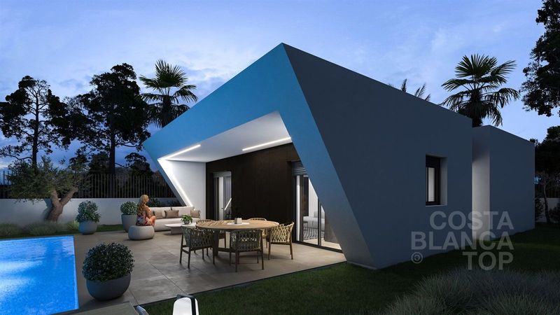 Chalet Independiente en venta Monforte Del Cid, Alicante. Ref: 2219. COSTABLANCA TOP 