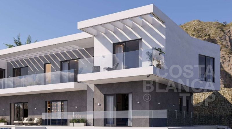 Chalet Independiente en venta Finestrat, Alicante. Ref: 2627. COSTABLANCA TOP 