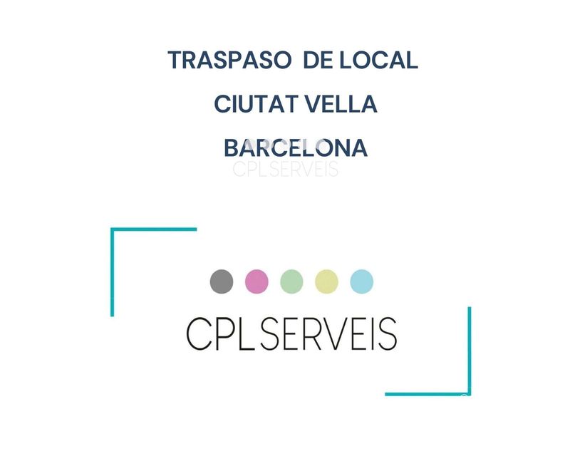 Local Comercial en alquiler y traspaso Barcelona. Ref: 1023. CPL SERVEIS