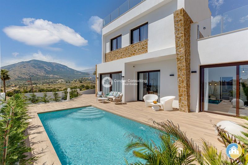 Detached Villa for sale Finestrat, Alicante. Ref: 1184. Cuspar Consulting Real Estate