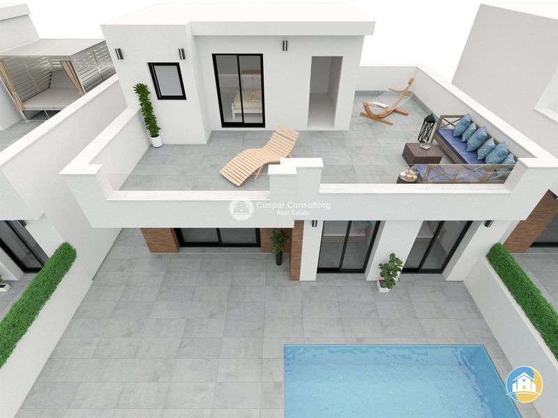 Detached Villa for sale San Pedro Del Pinatar, Murcia. Ref: 1215. Cuspar Consulting Real Estate