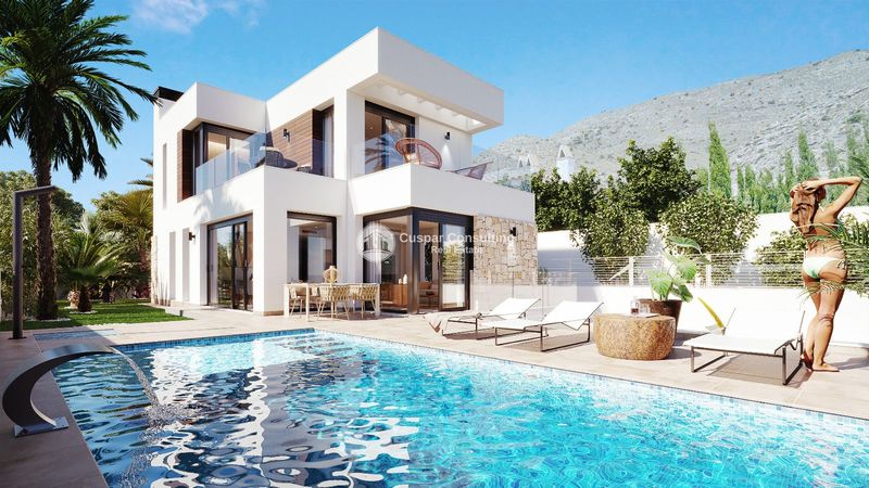 Detached Villa for sale Finestrat, Alicante. Ref: 1268. Cuspar Consulting Real Estate