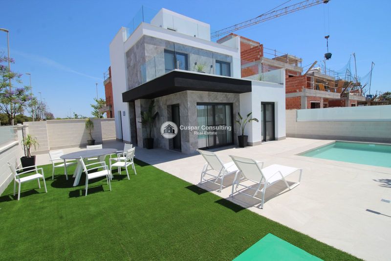 Detached Villa for sale Pilar De La Horadada, Alicante. Ref: 1339. Cuspar Consulting Real Estate