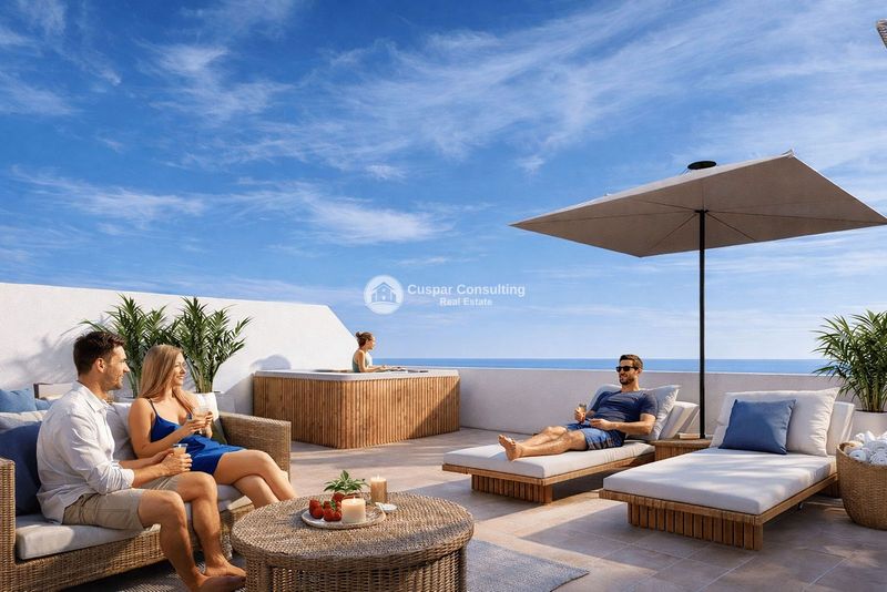 Ático en venta Los Alcazares, Murcia. Ref: 2104. Cuspar Consulting Real Estate