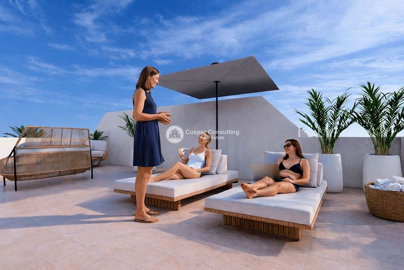 Ático en venta Los Alcazares, Murcia. Ref: 2105. Cuspar Consulting Real Estate