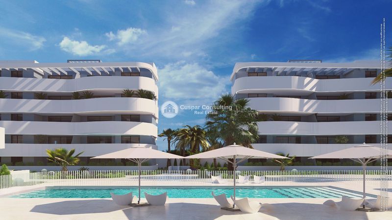 Apartamento en venta Guardamar Del Segura, Alicante. Ref: 2281. Cuspar Consulting Real Estate