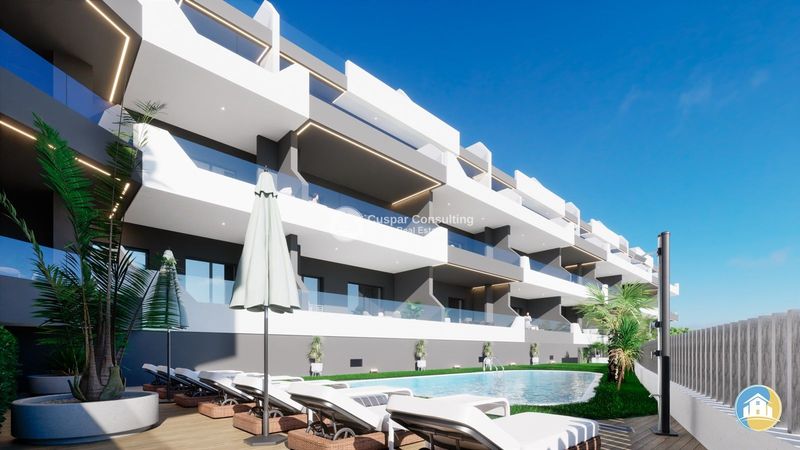 Apartamento en venta Benijófar, Alicante. Ref: 2339. Cuspar Consulting Real Estate