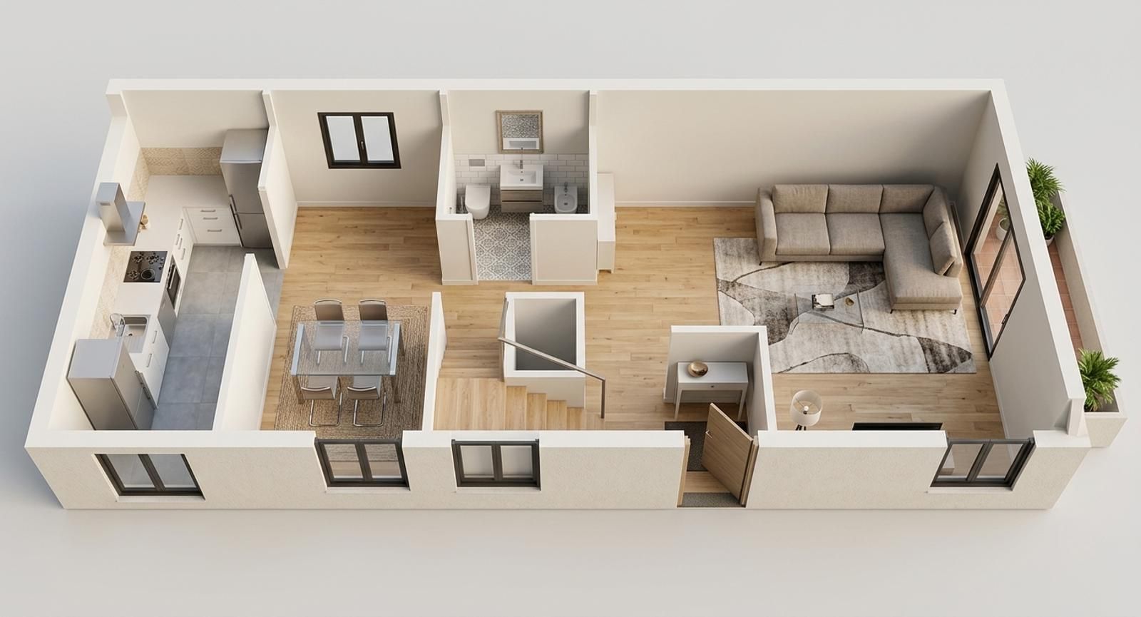 SEMI-DETACHED HOUSE IN ARAVACA - Foto 32