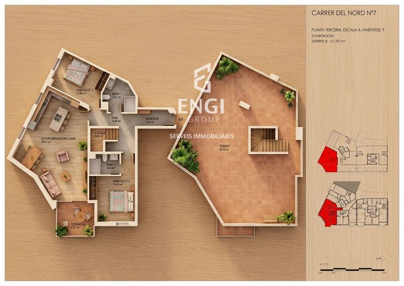 Duplex en venda Torredembarra, Tarragona. Ref: 1102. Engi Group Serveis Immobiliaris
