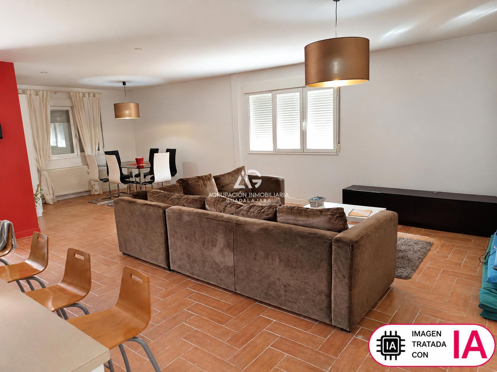 Salón-Comedor-Cocina - Adosado en venta en Yunquera De Henares, Guadalajara