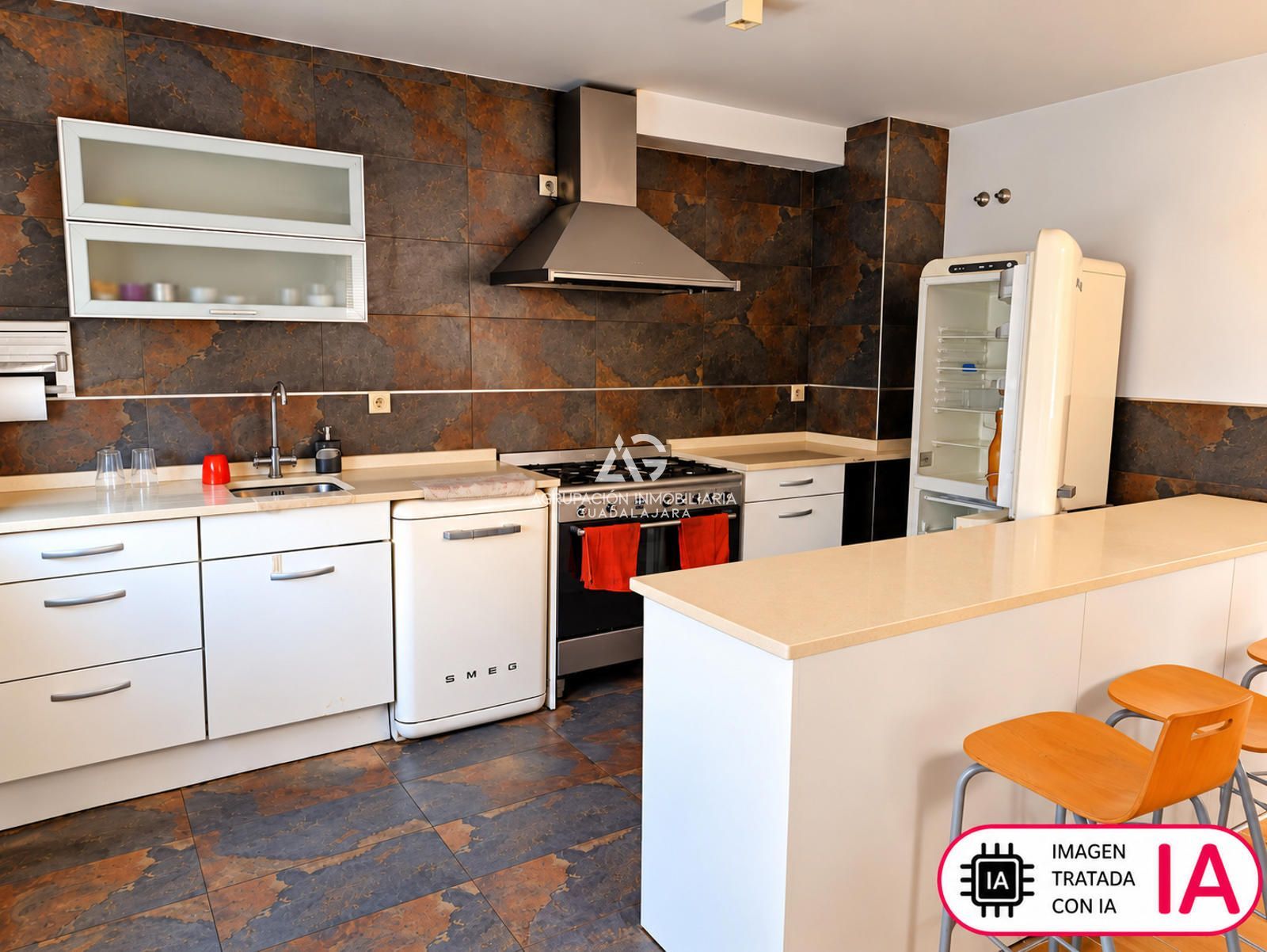 Cocina - Comedor -Salón - Adosado en venta en Yunquera De Henares, Guadalajara